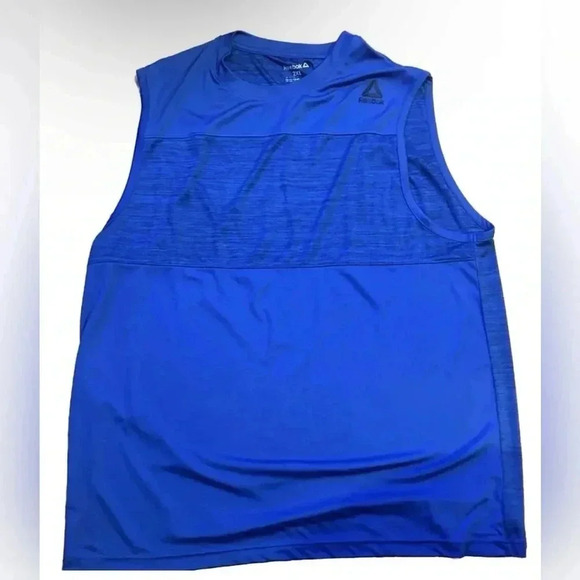 Men’s Reebok Blue Tank Top Size XXL 2XL - Picture 1 of 3